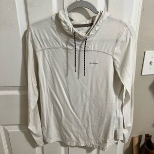 Columbia hooded white shirt